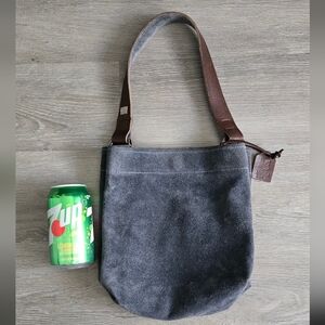 Gray and Brown Mini Bag